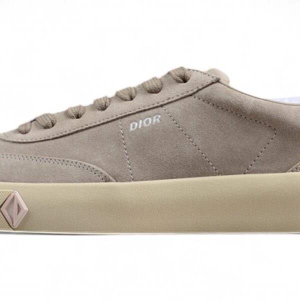 Dior B23 Oblique Low-Top Sneaker – Black with Gum Sole (Copy)