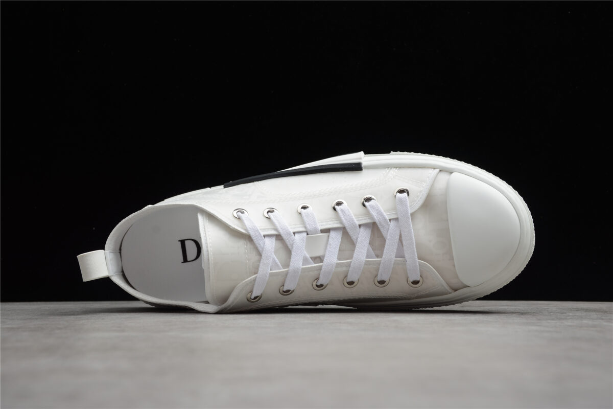Dior B23 Oblique Low-Top Sneaker – Black with Gum Sole (Copy)