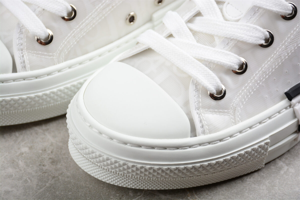 Dior B23 Oblique Low-Top Sneaker – Black with Gum Sole (Copy)