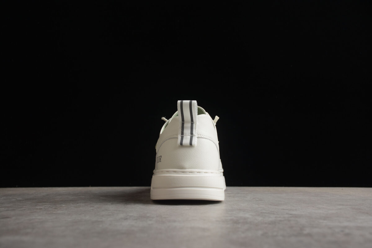 Dior Low-Top Sneaker – White/Green Accents