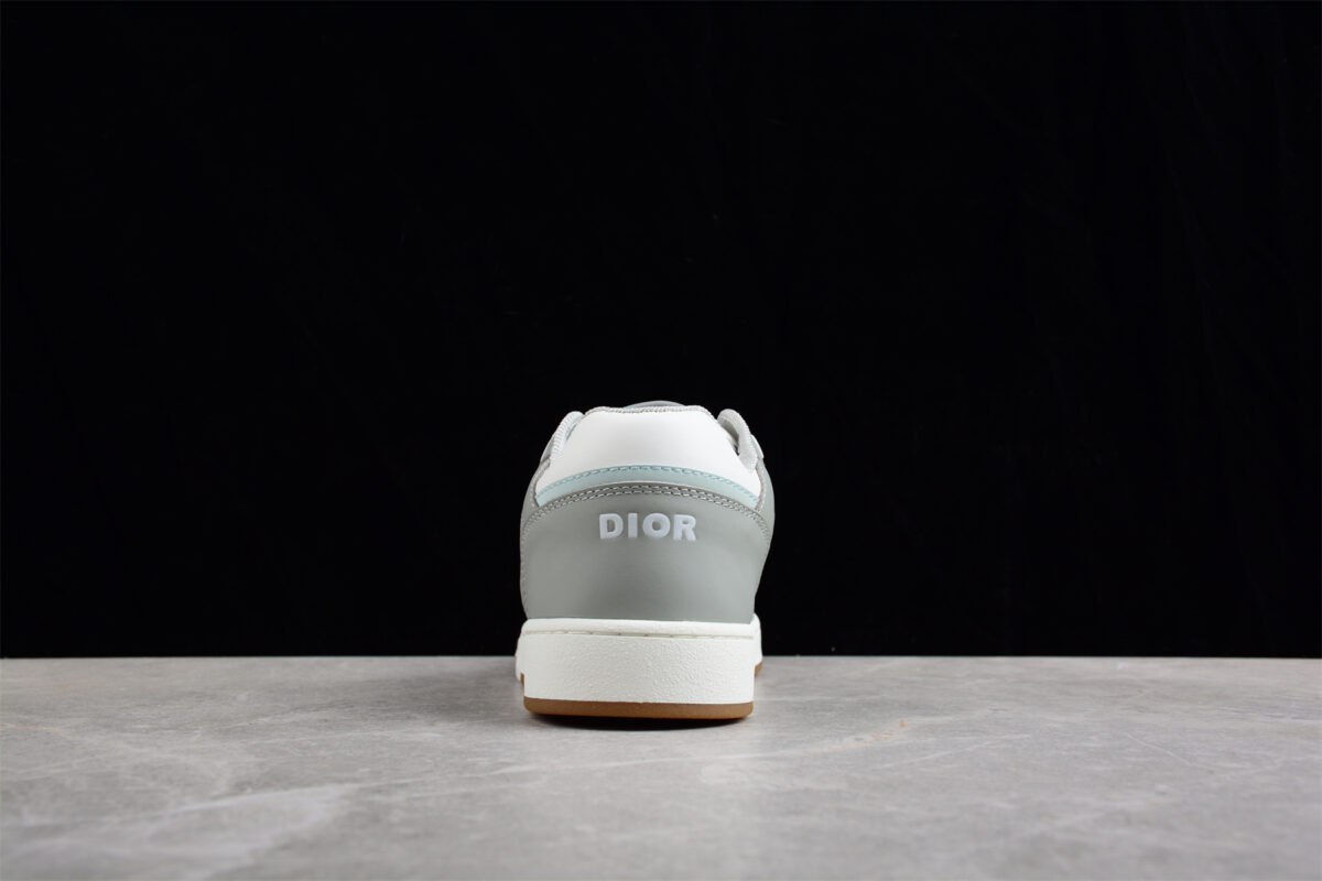Dior B30 Low-Top Sneaker – Grey & White Oblique