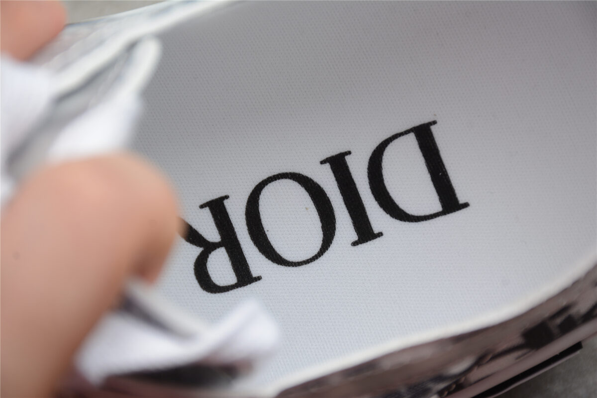 Dior B23 Low-Top Sneaker – Grey Oblique Transparent