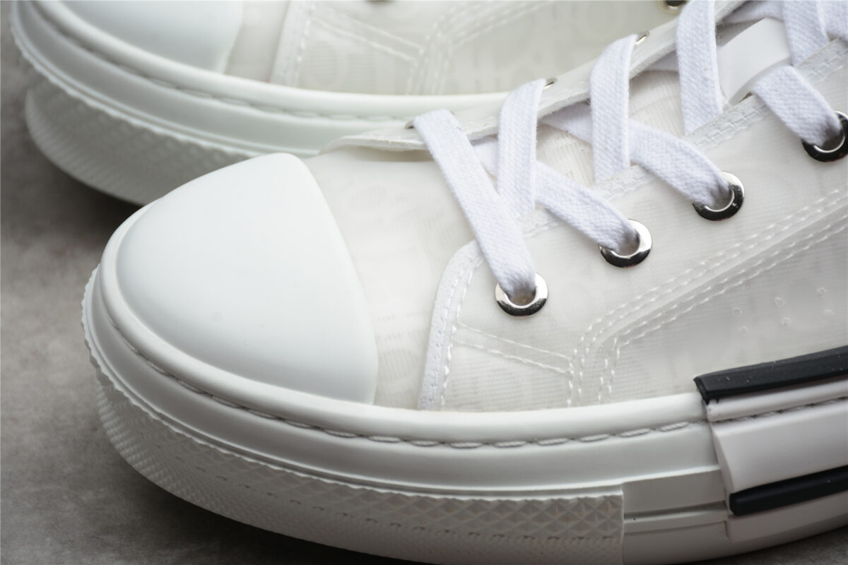 Dior B23 Oblique Low-Top Sneaker – Black with Gum Sole (Copy)
