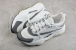 Dior Airmesh Sneaker – White Mesh with Grey Leather Overlays