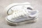 Dior B23 Oblique Canvas Low-Top Sneaker – White