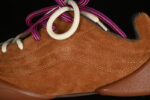 Alexander McQueen Hiking-Inspired Suede Low-Top Sneaker – Brown with Dual Laces