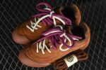 Alexander McQueen Hiking-Inspired Suede Low-Top Sneaker – Brown with Dual Laces