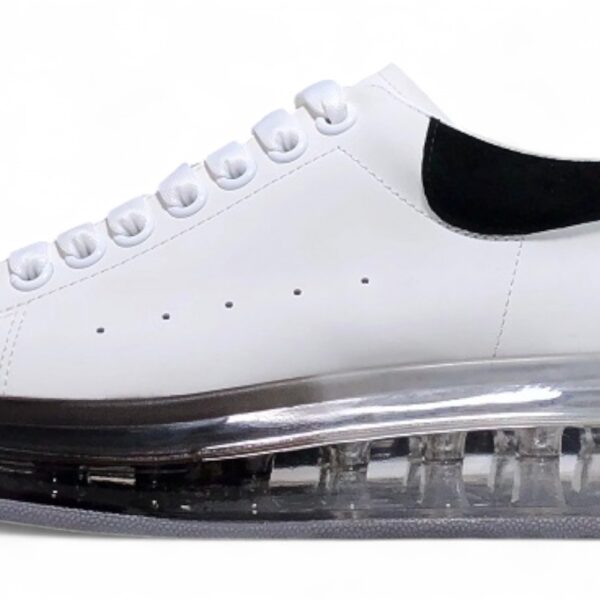 Alexander McQueen Oversized Air Bubble Sneakers – Black & White