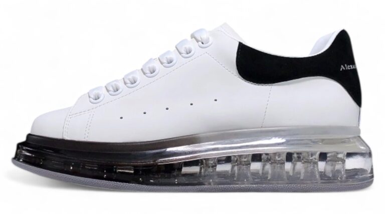 Alexander McQueen Oversized Air Bubble Sneakers – Black & White