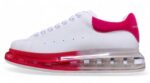 Alexander McQueen Oversized Air Bubble Sneakers – Pink & Red Gradient