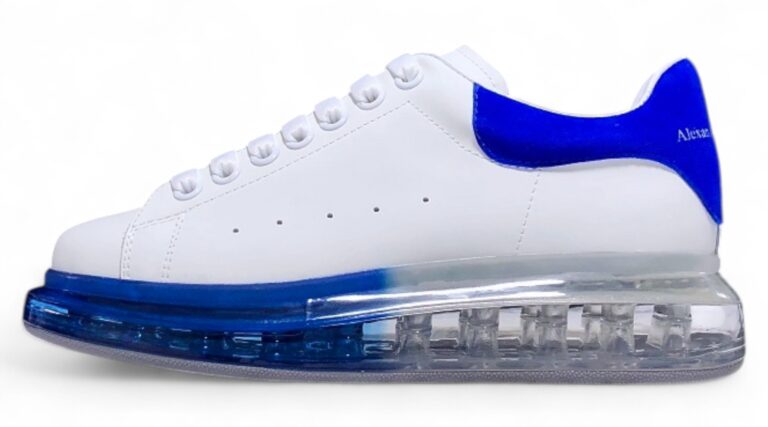 Alexander McQueen Oversized Air Bubble Sneakers – Royal Blue