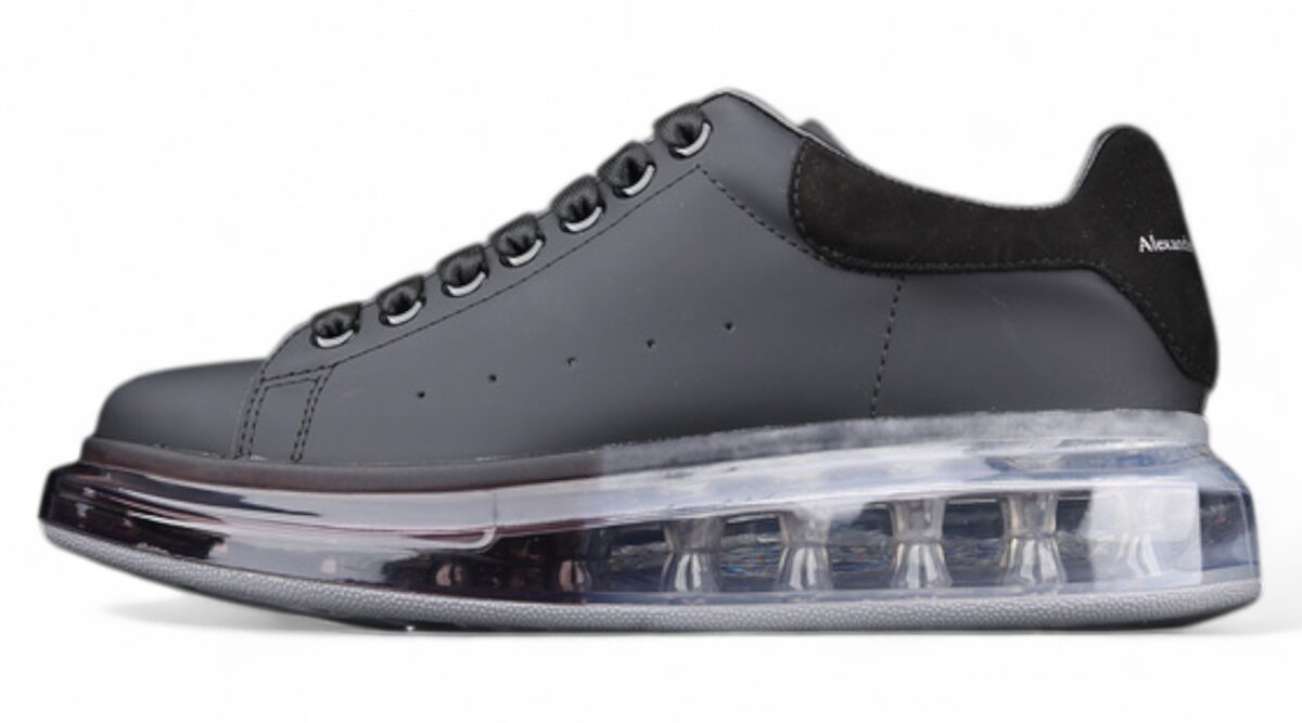 Alexander McQueen Oversized Air Bubble Sneakers – Triple Black