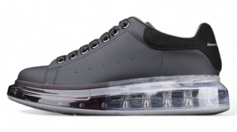 Alexander McQueen Oversized Air Bubble Sneakers – Triple Black