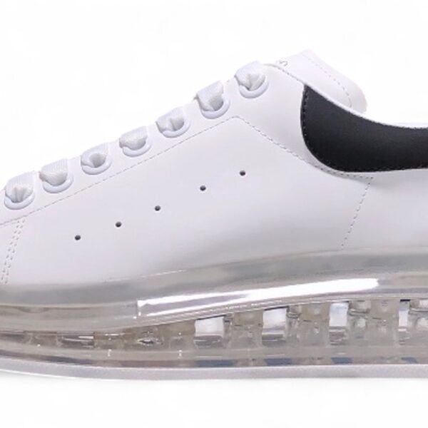 Alexander McQueen Oversized Air Bubble Sneakers – White & Black
