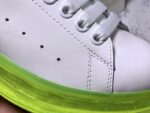 Alexander McQueen Oversized Air Bubble Sneakers – White & Neon Green