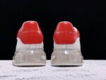 Alexander McQueen Oversized Air Bubble Sneakers – White & Red