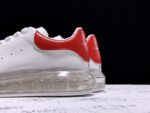 Alexander McQueen Oversized Air Bubble Sneakers – White & Red