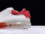 Alexander McQueen Oversized Air Bubble Sneakers – White & Red