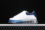 Alexander McQueen Oversized Air Bubble Sneakers – White & Royal Blue