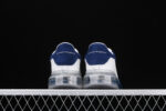 Alexander McQueen Oversized Air Bubble Sneakers – White & Royal Blue