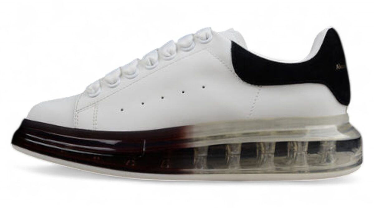 Alexander McQueen Oversized Sneaker – Air Sole Black Fade