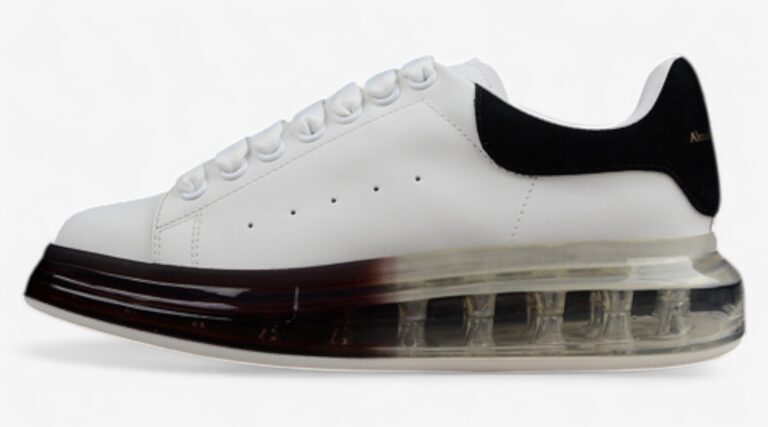 Alexander McQueen Oversized Sneaker – Air Sole Black Fade