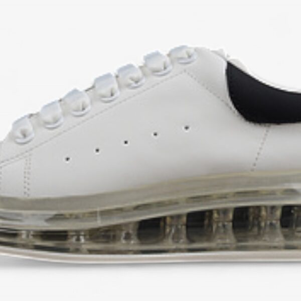 Alexander McQueen Oversized Sneaker – Air Sole Black Heel Tab