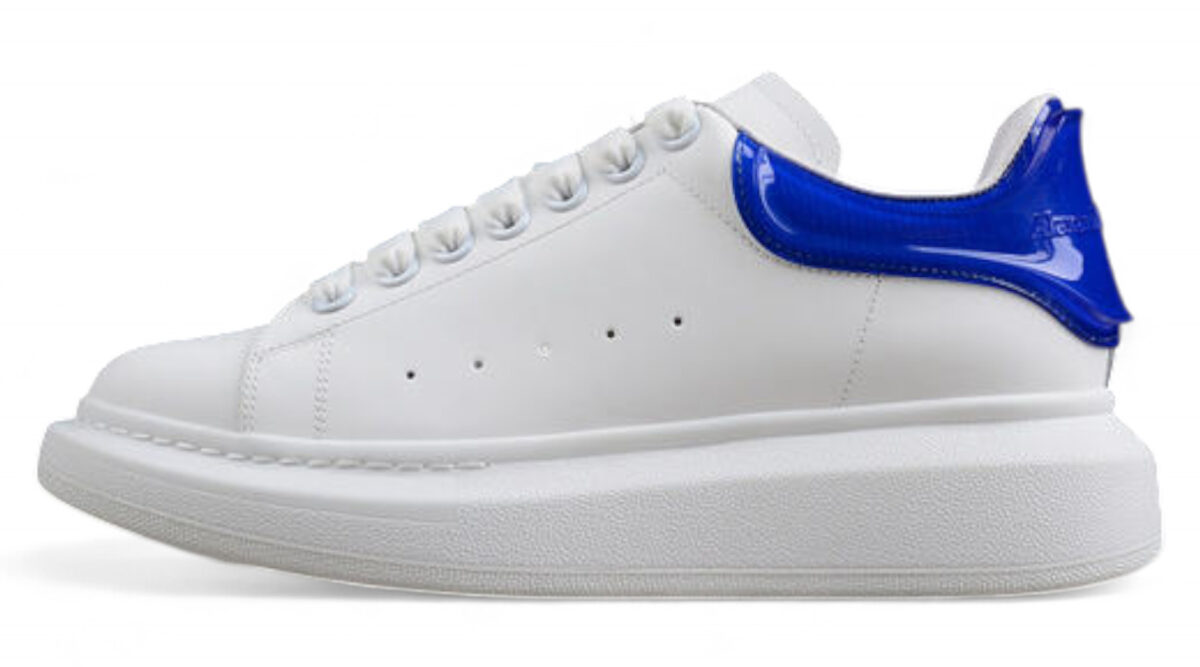 Alexander McQueen Oversized Sneaker – Blue Heel Tab
