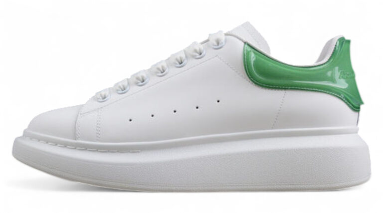 Alexander McQueen Oversized Sneaker – Green Heel Tab