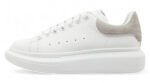 Alexander McQueen Oversized Sneaker – Grey Suede Heel Tab