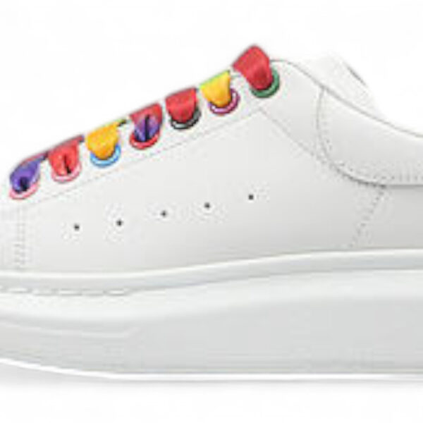 Alexander McQueen Oversized Sneaker – Rainbow Lace Edition