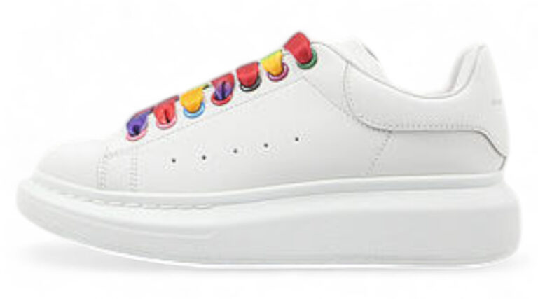 Alexander McQueen Oversized Sneaker – Rainbow Lace Edition