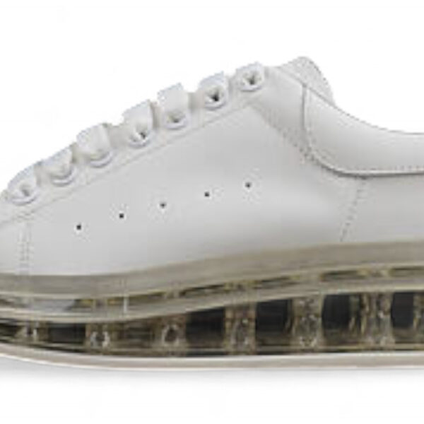 Alexander McQueen Oversized Sneaker – Transparent Sole Edition