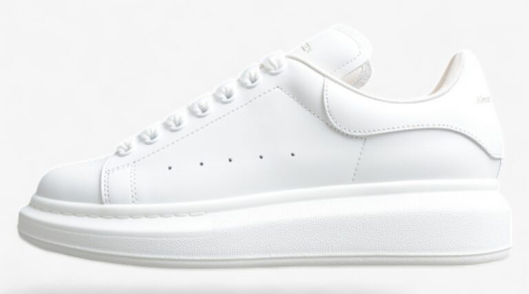 Alexander McQueen Oversized Sneaker – Triple White