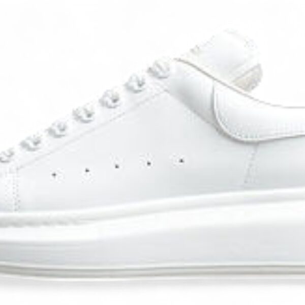 Alexander McQueen Oversized Sneaker – Triple White