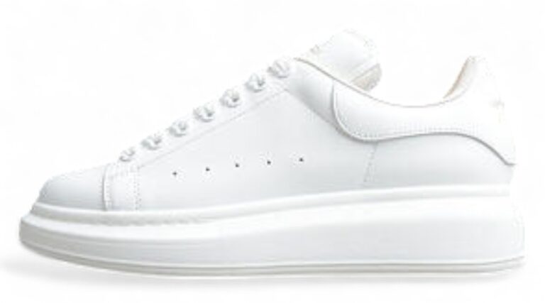 Alexander McQueen Oversized Sneaker – Triple White