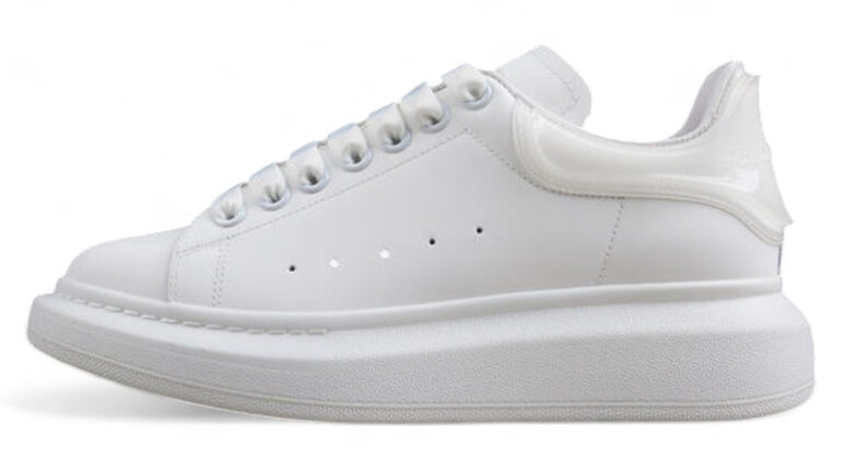 Alexander McQueen Oversized Sneaker – Triple White