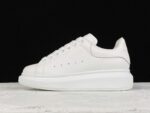 Alexander McQueen Oversized Sneaker – Triple White Leather