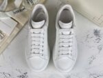 Alexander McQueen Oversized Sneaker – Triple White Leather