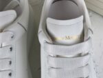 Alexander McQueen Oversized Sneaker – Triple White Leather