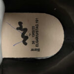 Alexander McQueen Oversized Sneaker – White & Metallic Rose Gold Heel