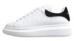 Alexander McQueen Oversized Sneaker – White & Black Suede