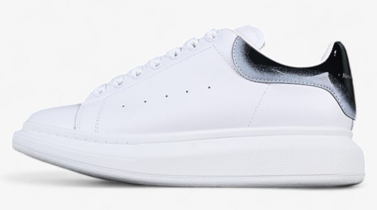 Alexander McQueen Oversized Sneaker – White Leather