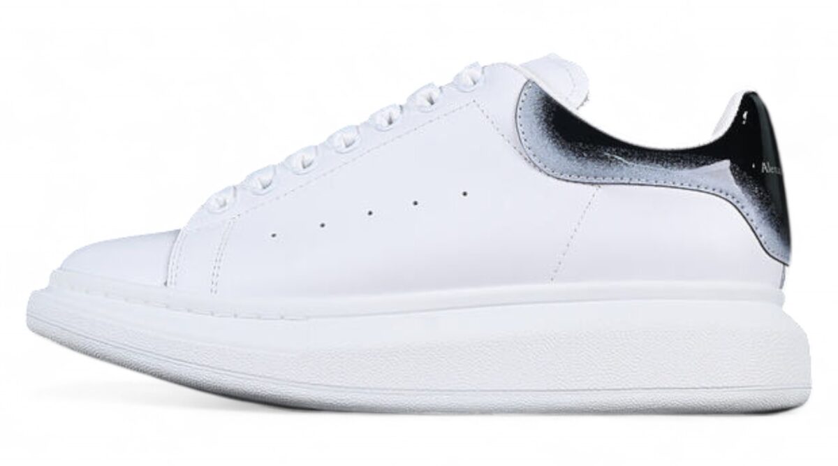 Alexander McQueen Oversized Sneaker – White Leather