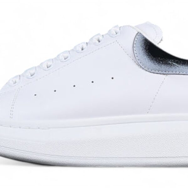 Alexander McQueen Oversized Sneaker – White Leather