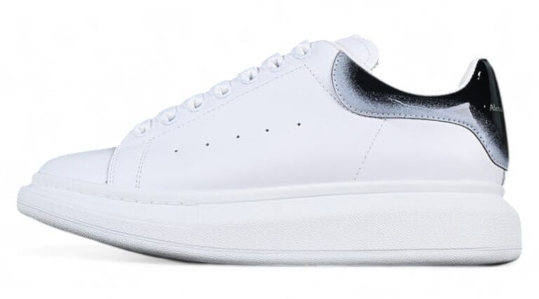 Alexander McQueen Oversized Sneaker – White Leather