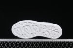 Alexander McQueen Oversized Sneaker – White Leather with Crystal-Embellished Silver