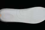 Alexander McQueen Oversized Sneaker – White Leather with Glossy Black Heel Tab