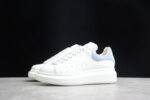 Alexander McQueen Oversized Sneaker – White & Light Blue