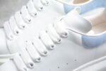 Alexander McQueen Oversized Sneaker – White & Light Blue